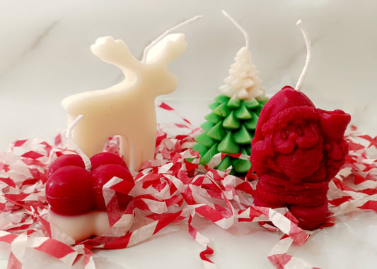 Reindeer Decoration Candles