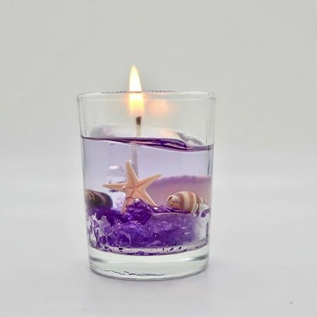 Star fish gel candles