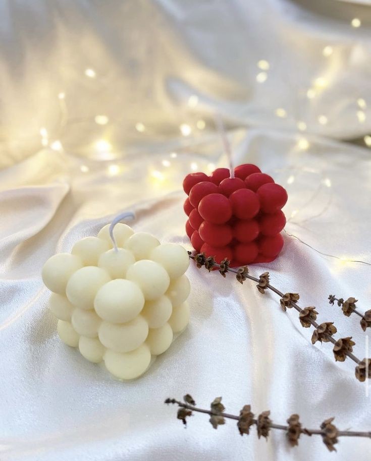 Bubble candles- Set of 2